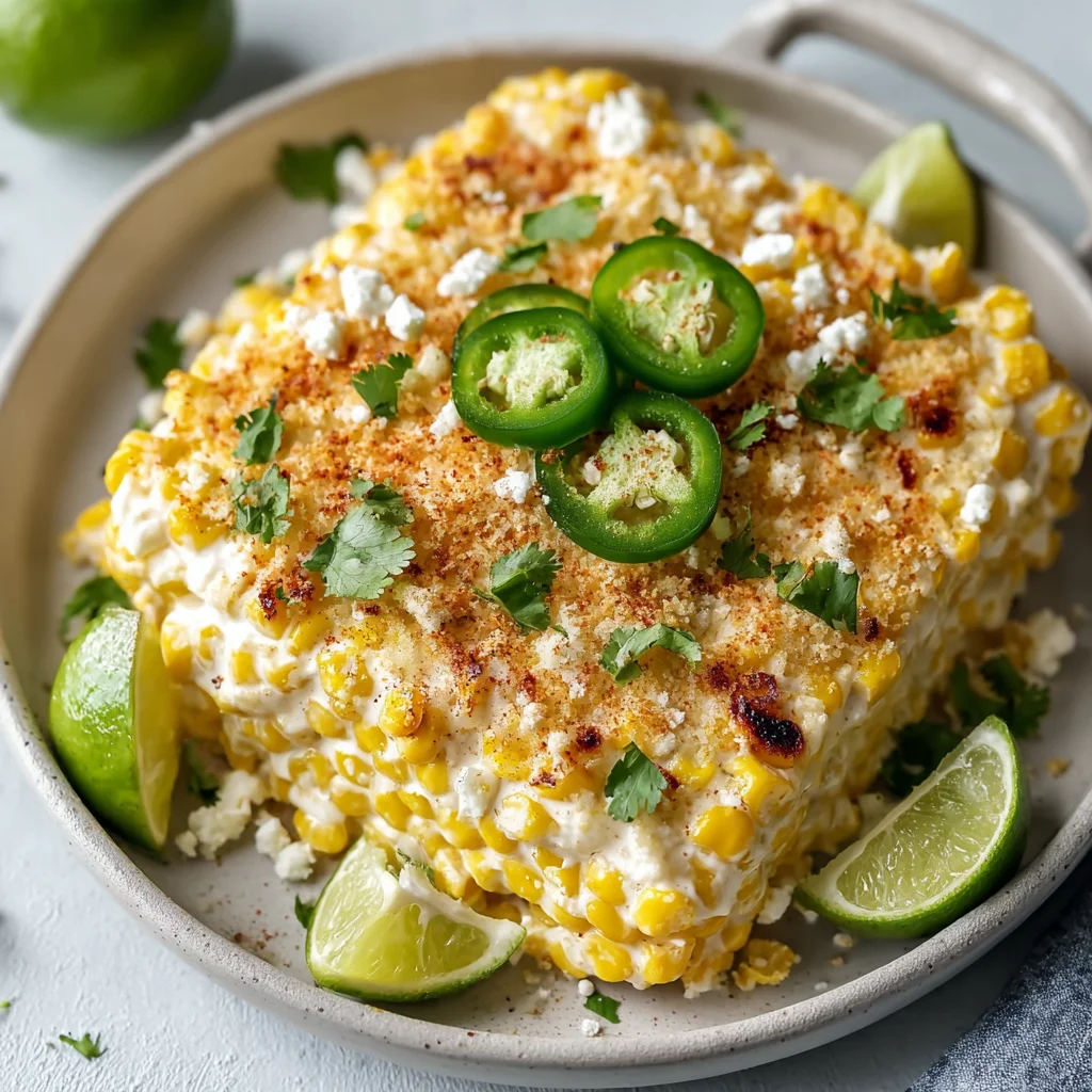 Mexican Street Corn Casserole Recipe You’ll Love Today!