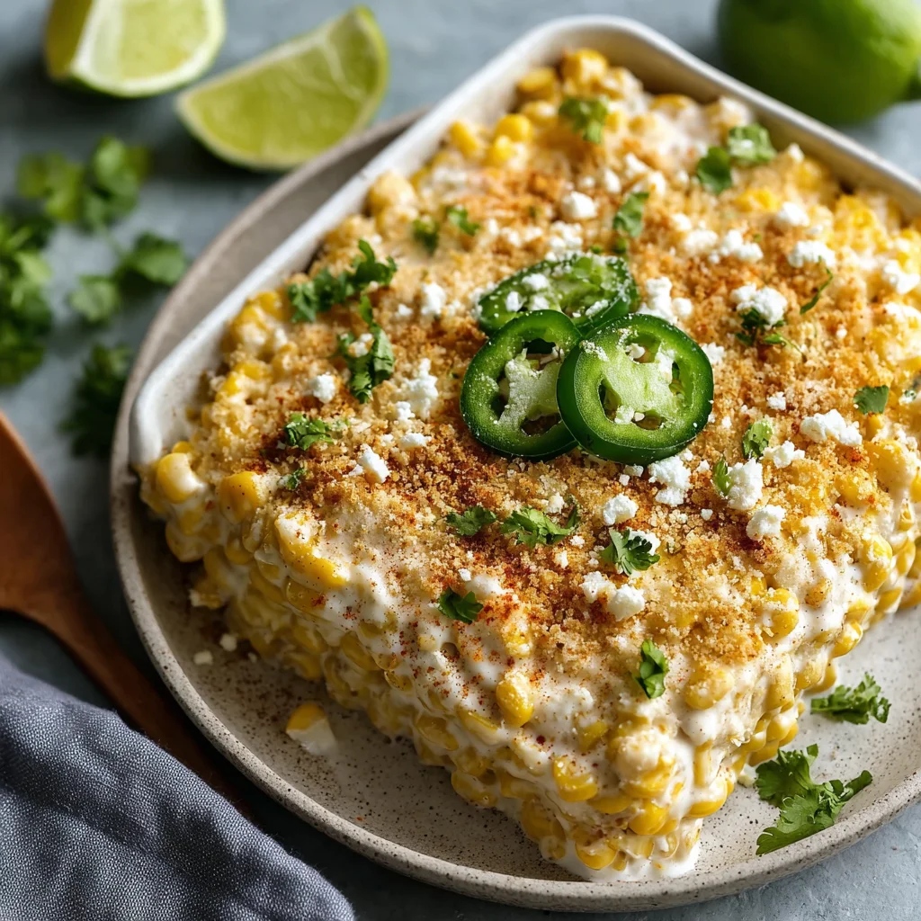 Mexican Street Corn Casserole Recipe You’ll Love Today!
