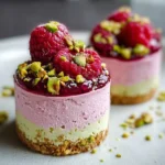 Raspberry Pistachio Mousse Cakes: A Delightful Treat!