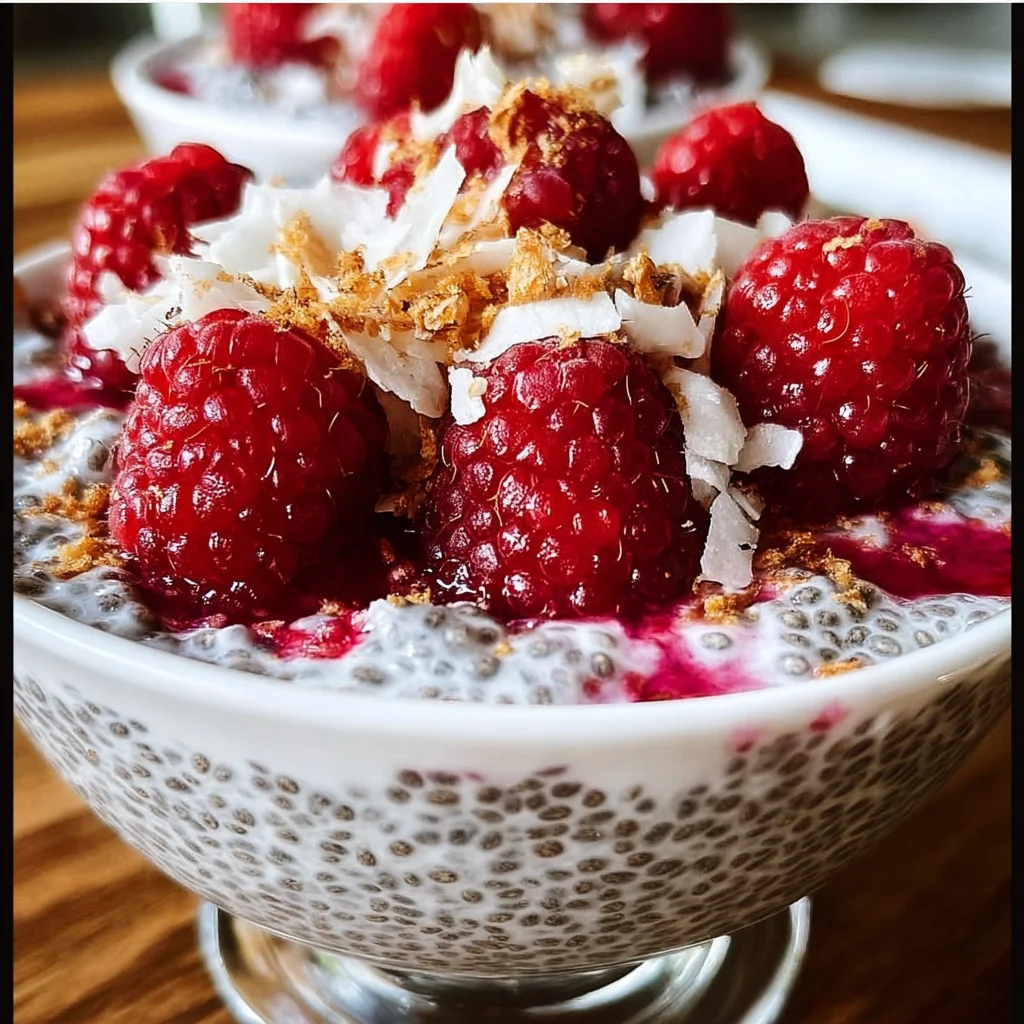 Raspberry Coconut Chia Pudding: A Refreshing Delight!