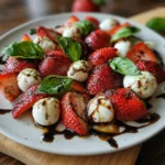 Balsamic Strawberry Caprese: A Fresh Delight Awaits!