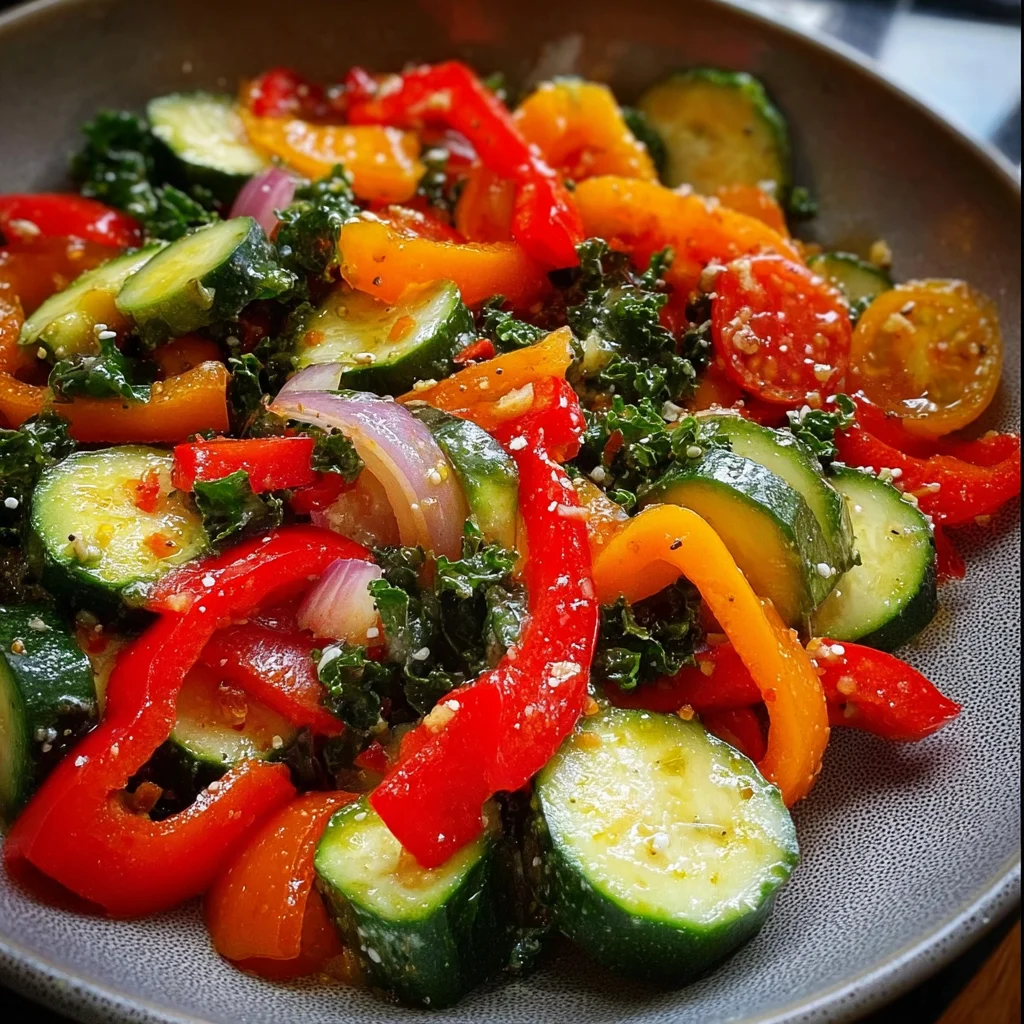 Kale and Roasted Vegetable Salad: A Healthy Delight!