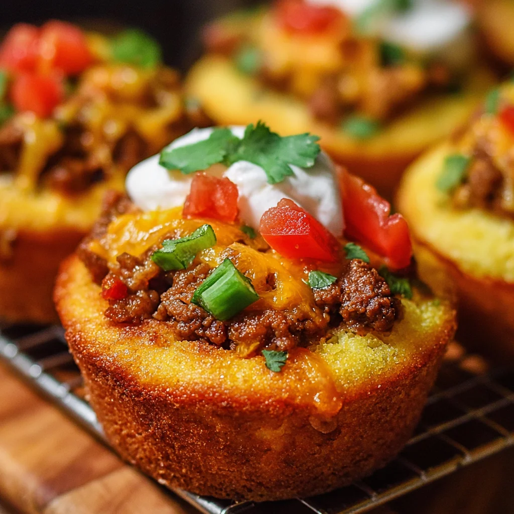 Cornbread Taco Muffins: A Delicious Twist to Dinner!