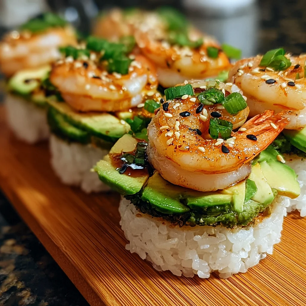 SPICY SHRIMP SUSHI STACKS: A Flavor Explosion Awaits!