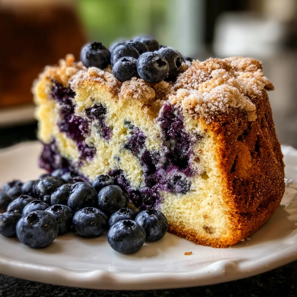 Blueberry Sour Cream Coffee Cake: A Must-Try Delight!