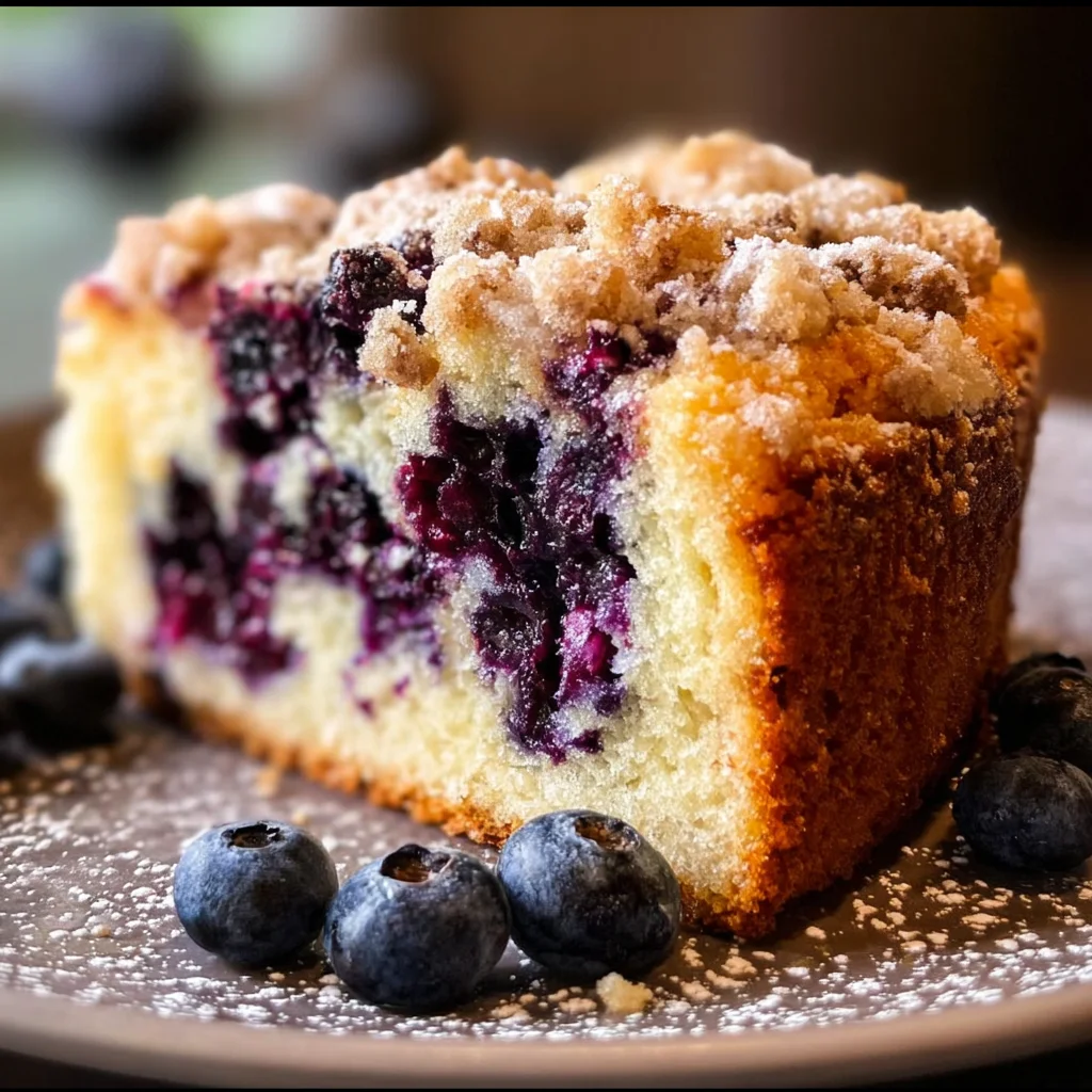 Blueberry Sour Cream Coffee Cake: A Must-Try Delight!