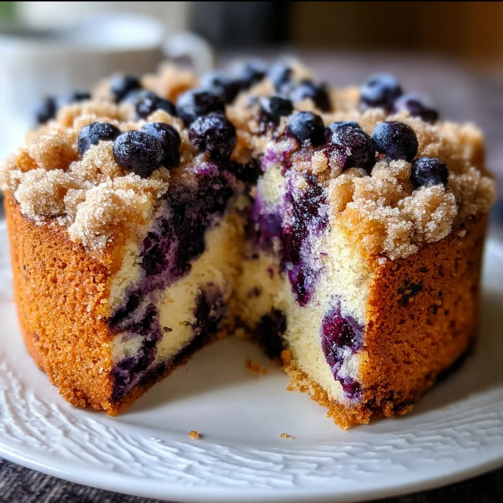 Blueberry Sour Cream Coffee Cake: A Must-Try Delight!