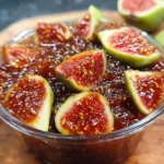 Fresh Fig Jam with Lemon Zest: A Simple Recipe Delight!