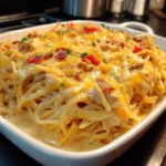 Spicy Southern Cheesy Chicken Spaghetti Casserole: A Must-Try!