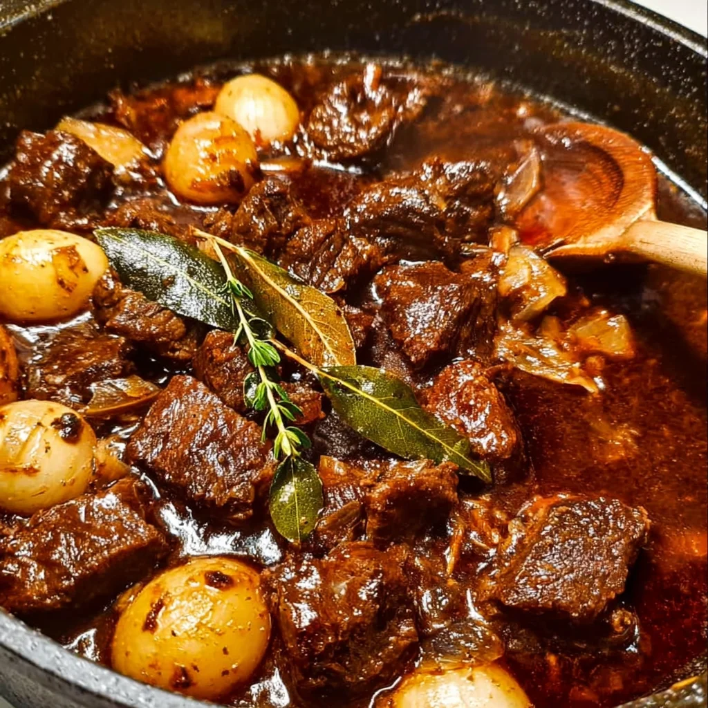 Beef Stifado (Greek Beef Stew) Delights You with Flavor!