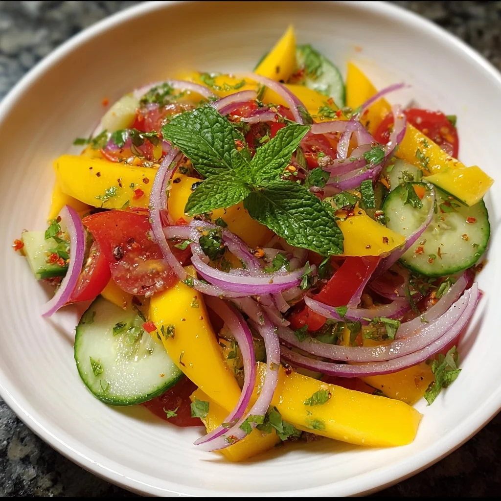 Refreshing Mango Salad Recipe That Will Delight You!