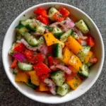 Cucumber and Sweet Pepper Salad: Refreshing Flavor Awaits!