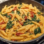 One-Pot Spinach Tomato Pasta