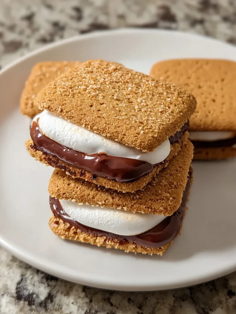 Chocolate Girl Scout S’mores Cookie