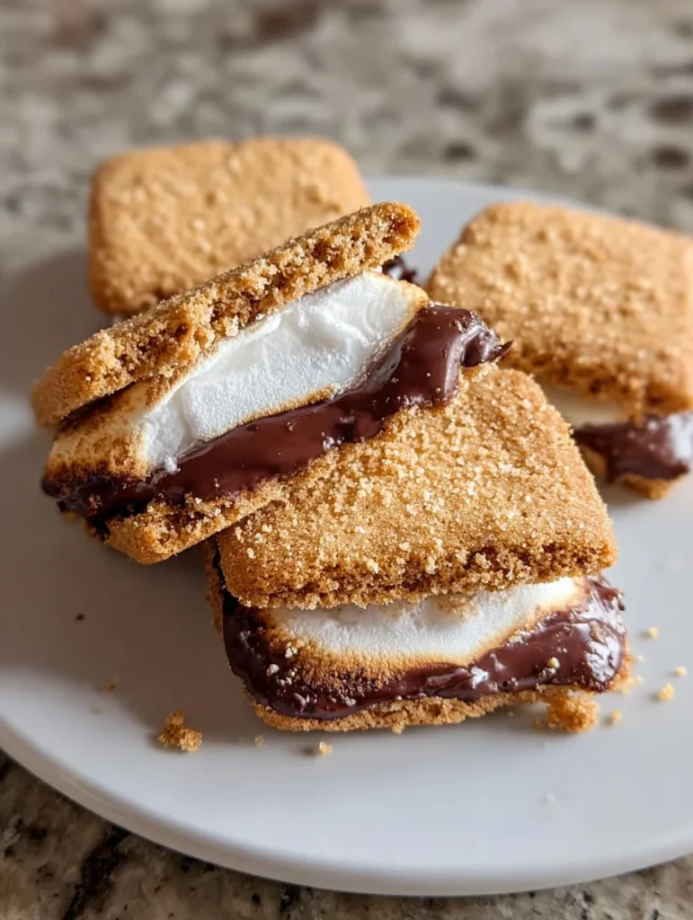 Chocolate Girl Scout S’mores Cookie