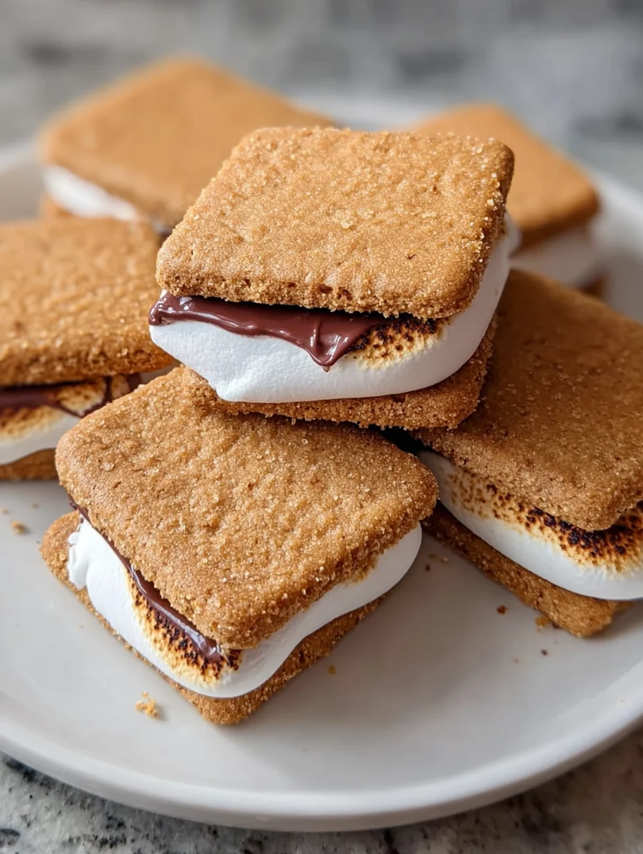 Chocolate Girl Scout S’mores Cookie