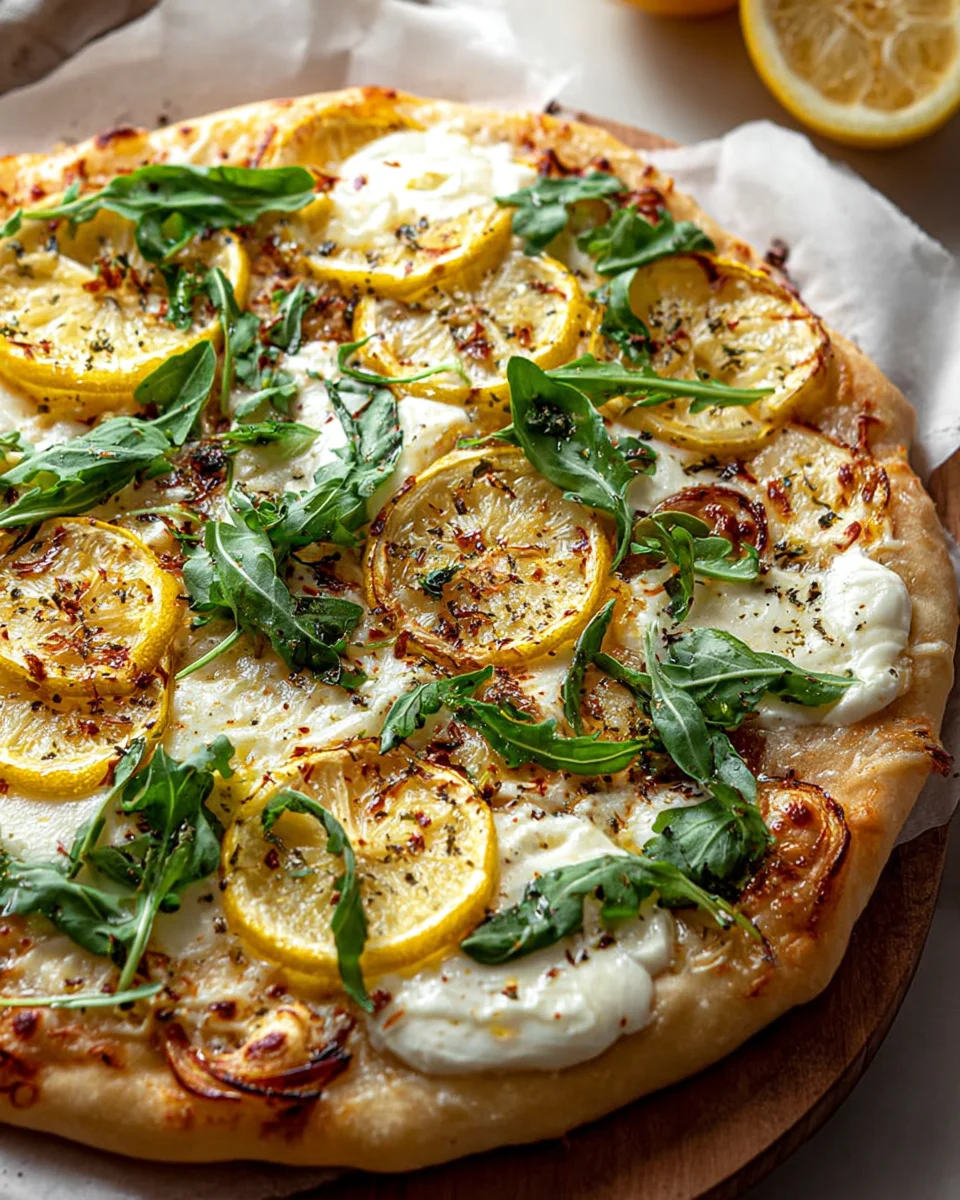 Lemon Pizza Recipe: Discover Your New Favorite Dish!