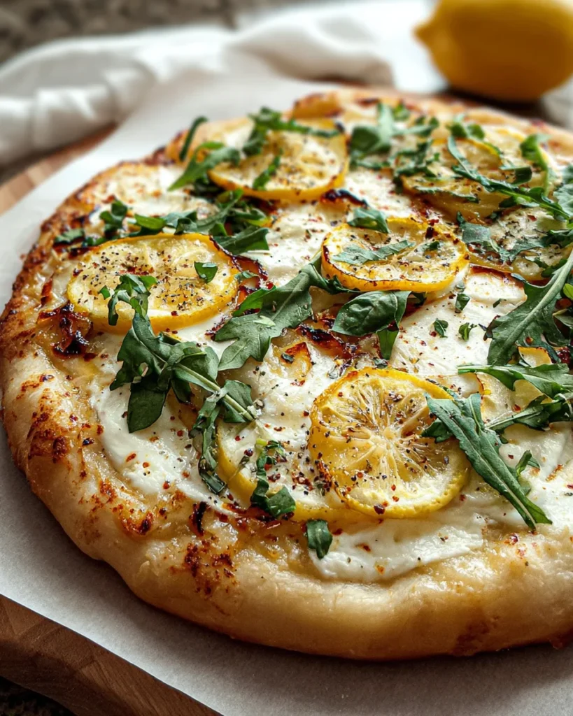 Lemon Pizza Recipe: Discover Your New Favorite Dish!