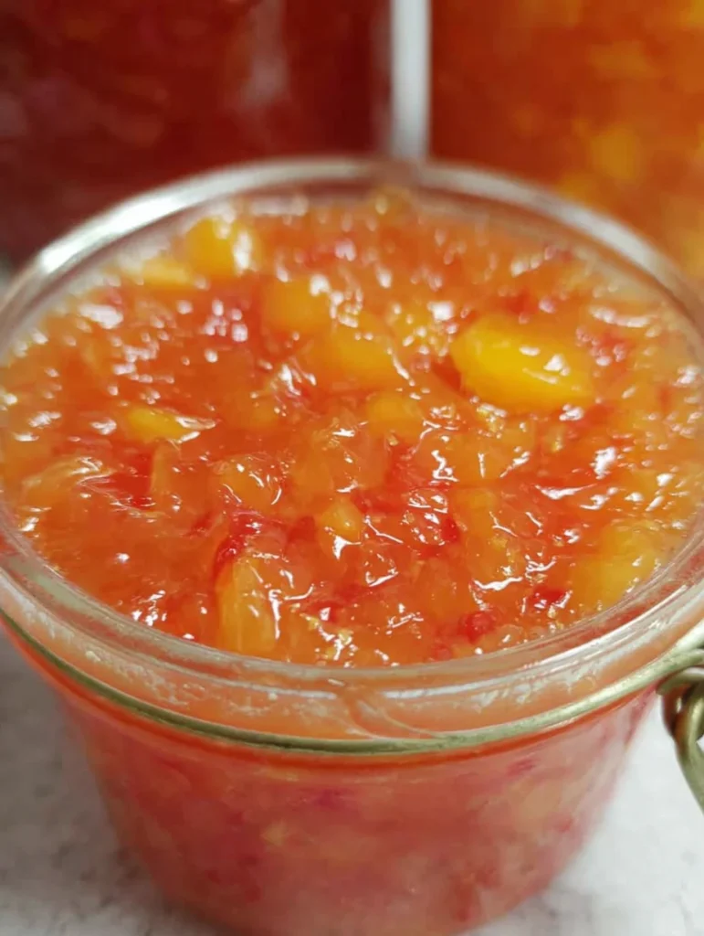 Peach Freezer Jam: