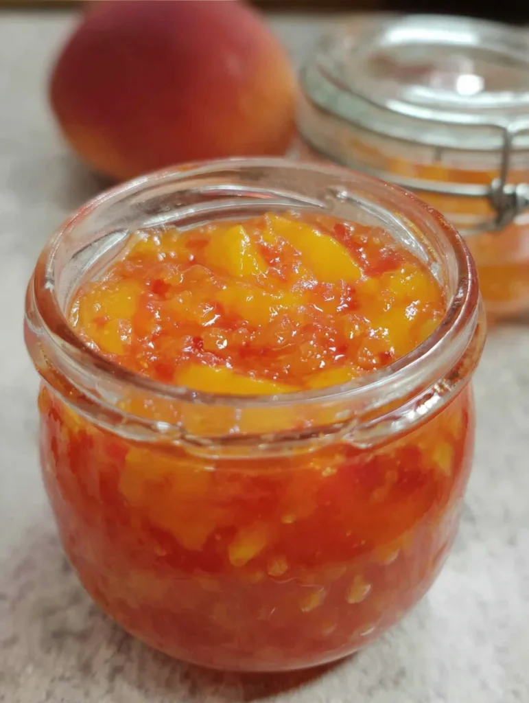 Peach Freezer Jam:
