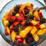 Peach Summer Salad with Mint: A Refreshing Delight!
