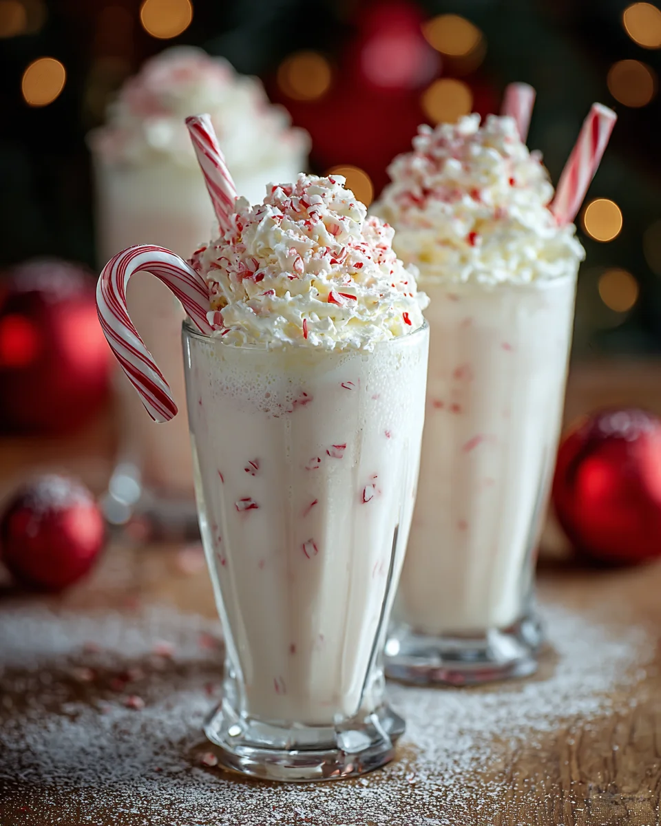 Festive Peppermint Christmas Float: A Charming Holiday Delight!