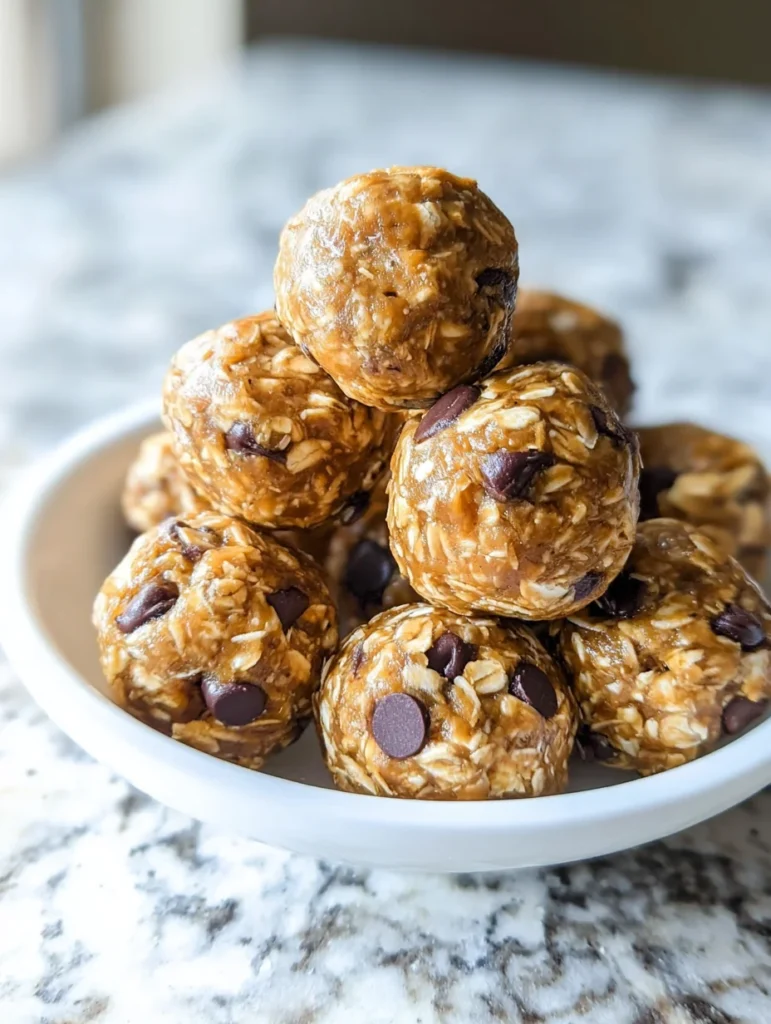 Oatmeal Peanut Butter Energy Bites