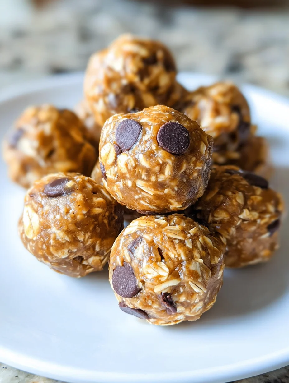 Oatmeal Peanut Butter Energy Bites