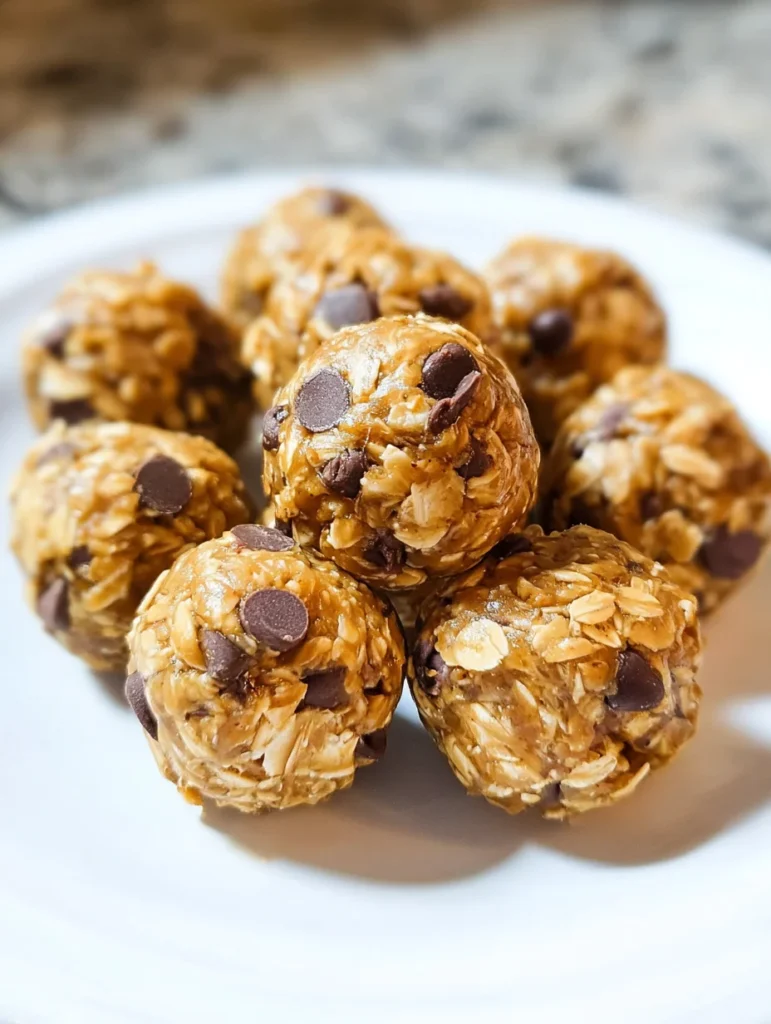 Oatmeal Peanut Butter Energy Bites