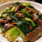 Stir-Fried Beef with Bok Choy