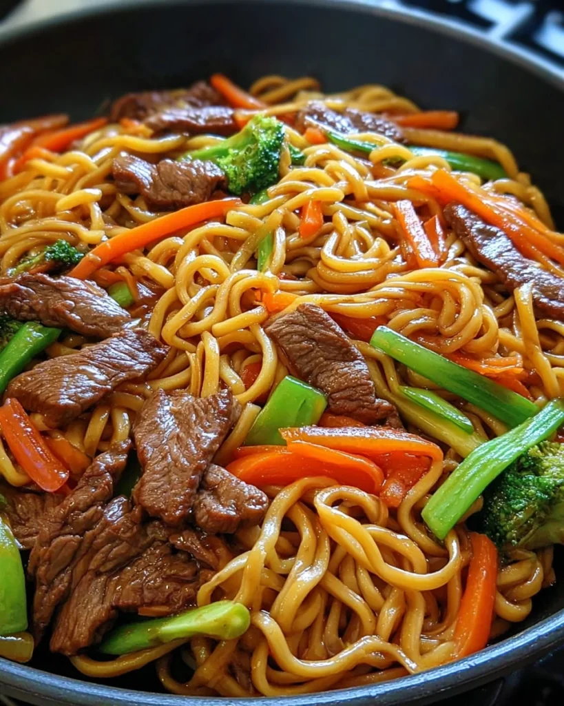 Delicious Beef Lo Mein Recipe