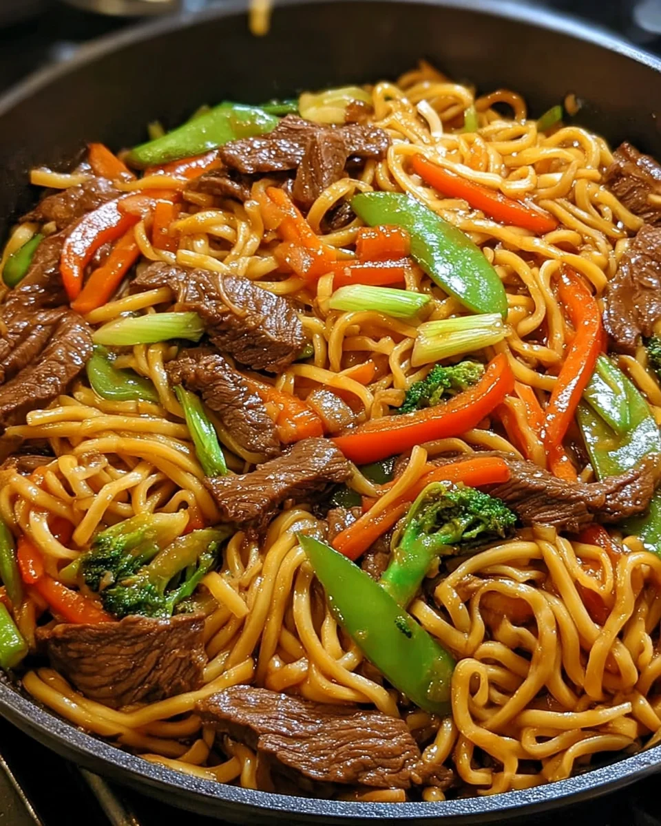 Delicious Beef Lo Mein Recipe