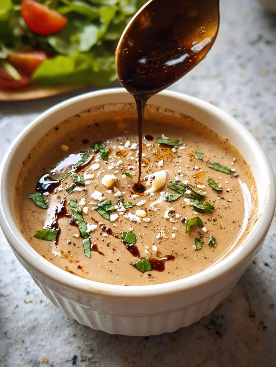 Creamy Balsamic Dressing