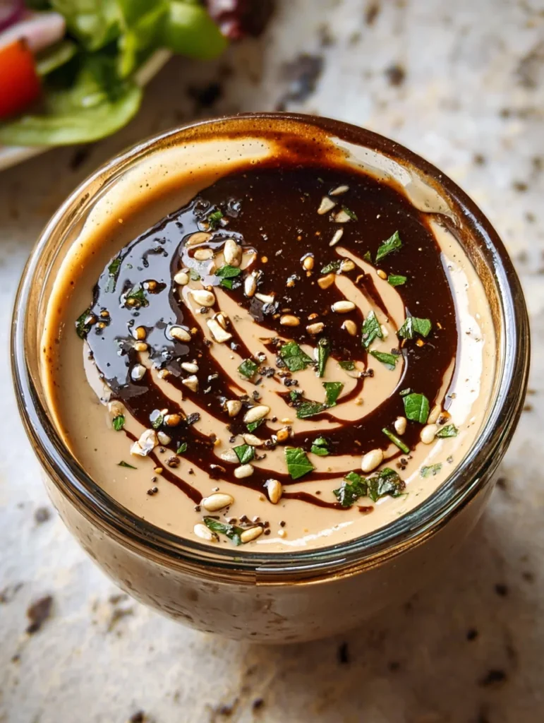 Creamy Balsamic Dressing