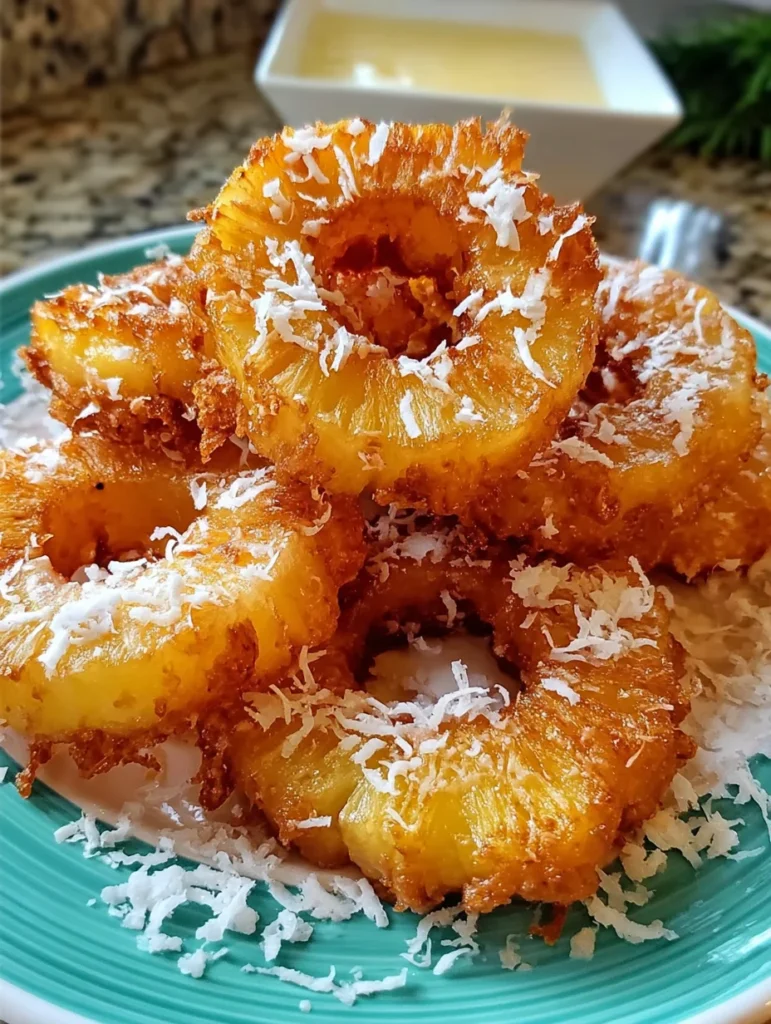 Rum-Soaked Fried Pineapple: Discover a Tropical Delight!