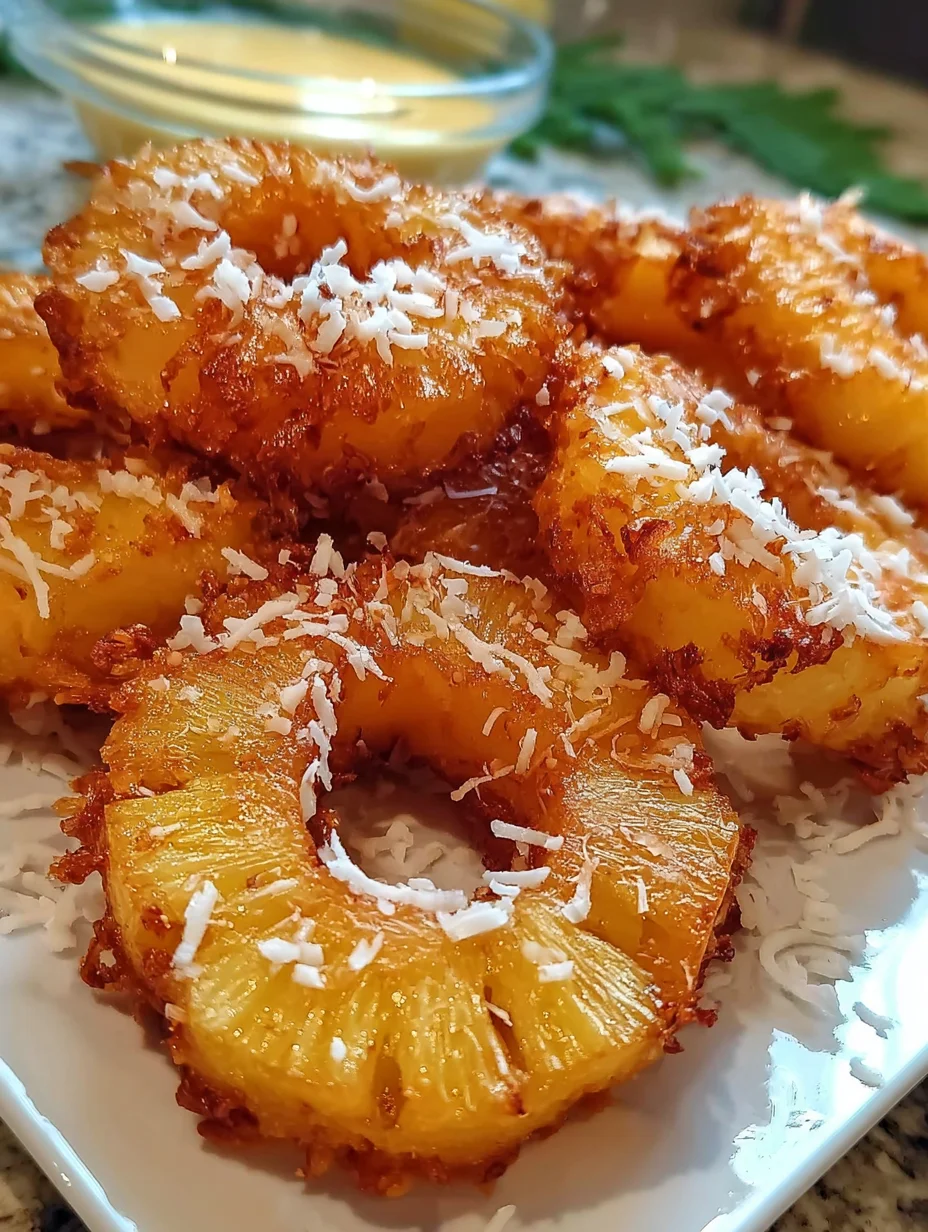 Rum-Soaked Fried Pineapple: Discover a Tropical Delight!