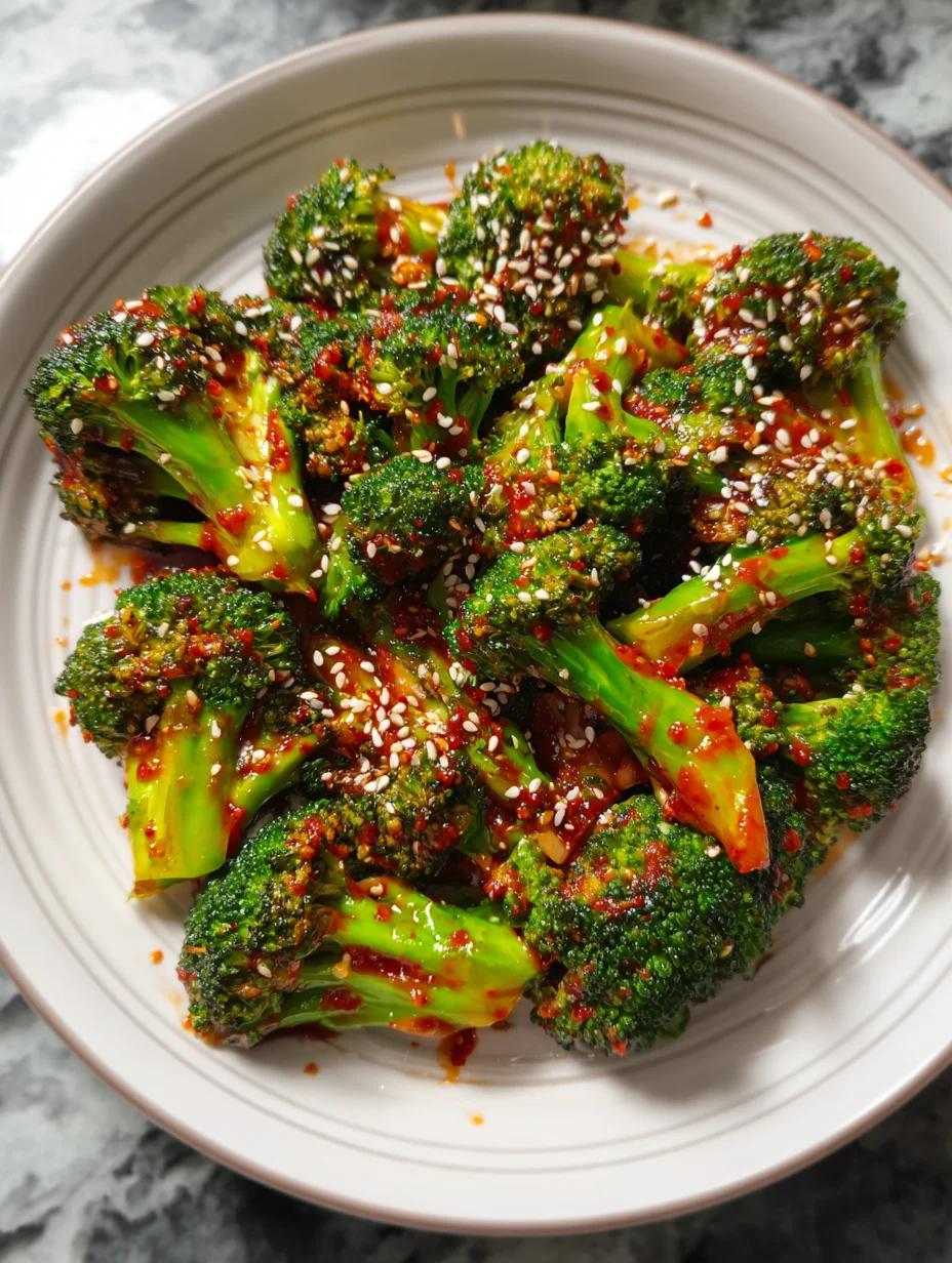 Easy Gochujang Broccoli