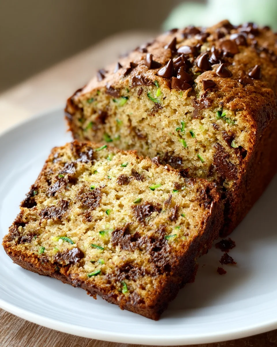 Irresistible Mom’s Perfect Chocolate Chip Zucchini Bread