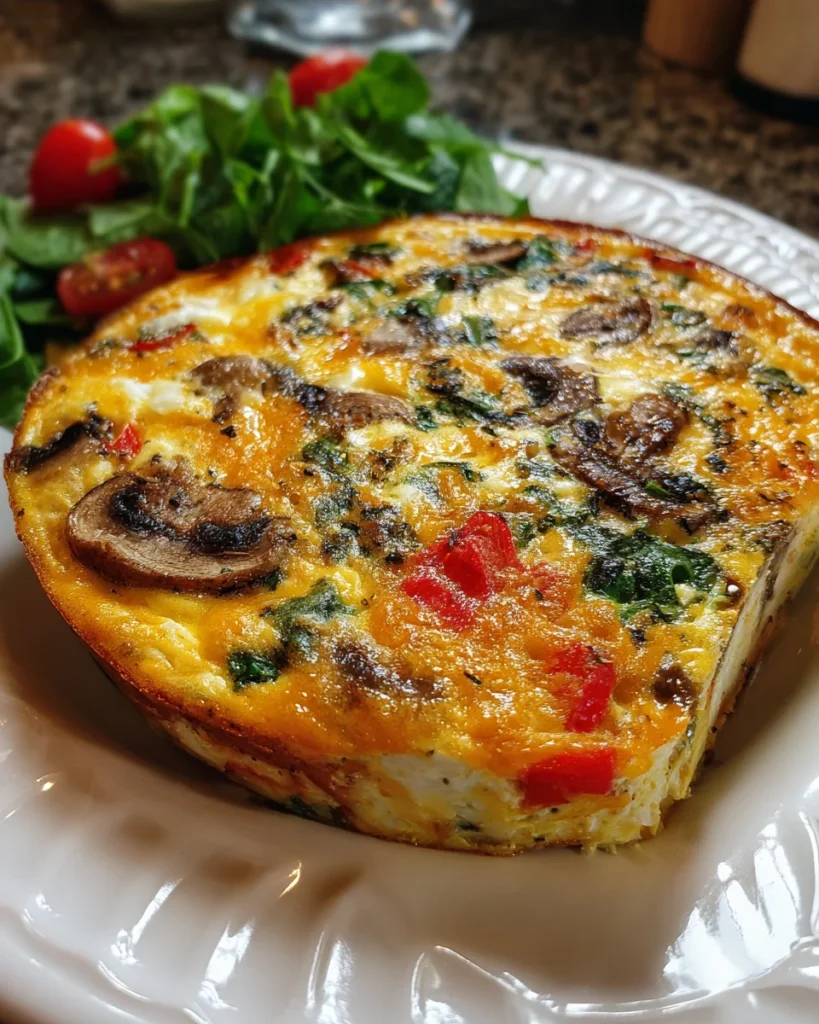 Crustless Veggie Quiche