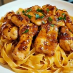 Spicy Cajun Honey Butter Chicken & Pasta