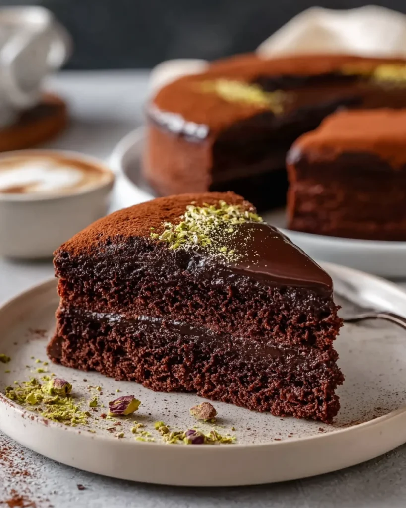 Dubai Chocolate Cake