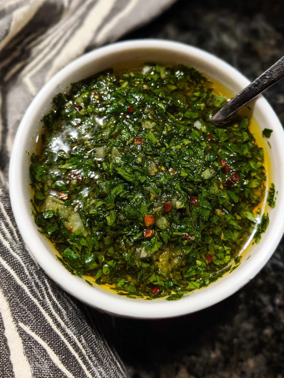 Easy Chimichurri Sauce Recipe