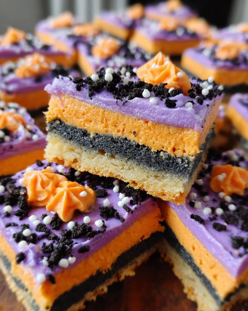 Halloween Sugar Cookie Bars – Sweet, Festive & Fun to Decorate!