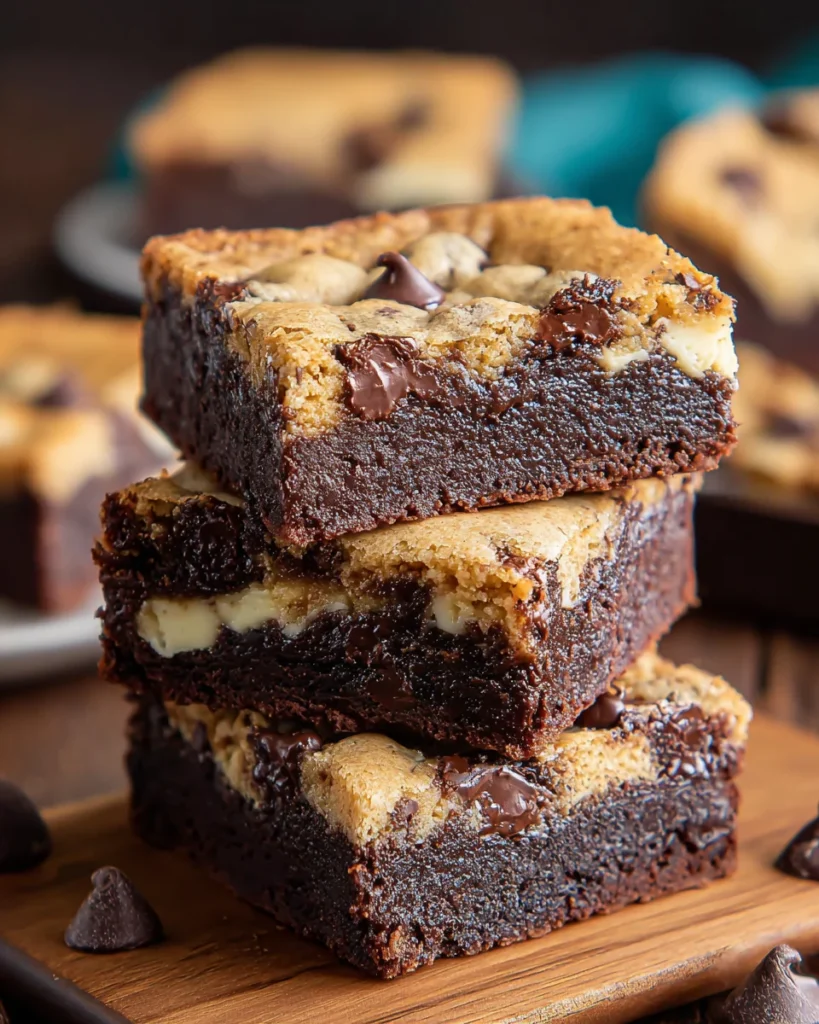 Chocolate Chip Cookie Brownies Recipe