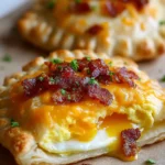 Breakfast Hand Pies Bacon Egg