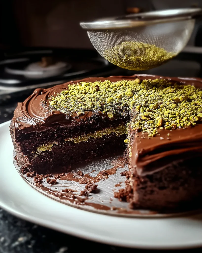 Dubai Chocolate Cake