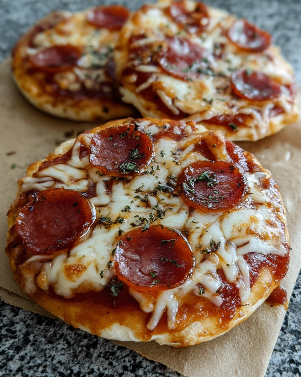 Mini Lunchbox Pizzas