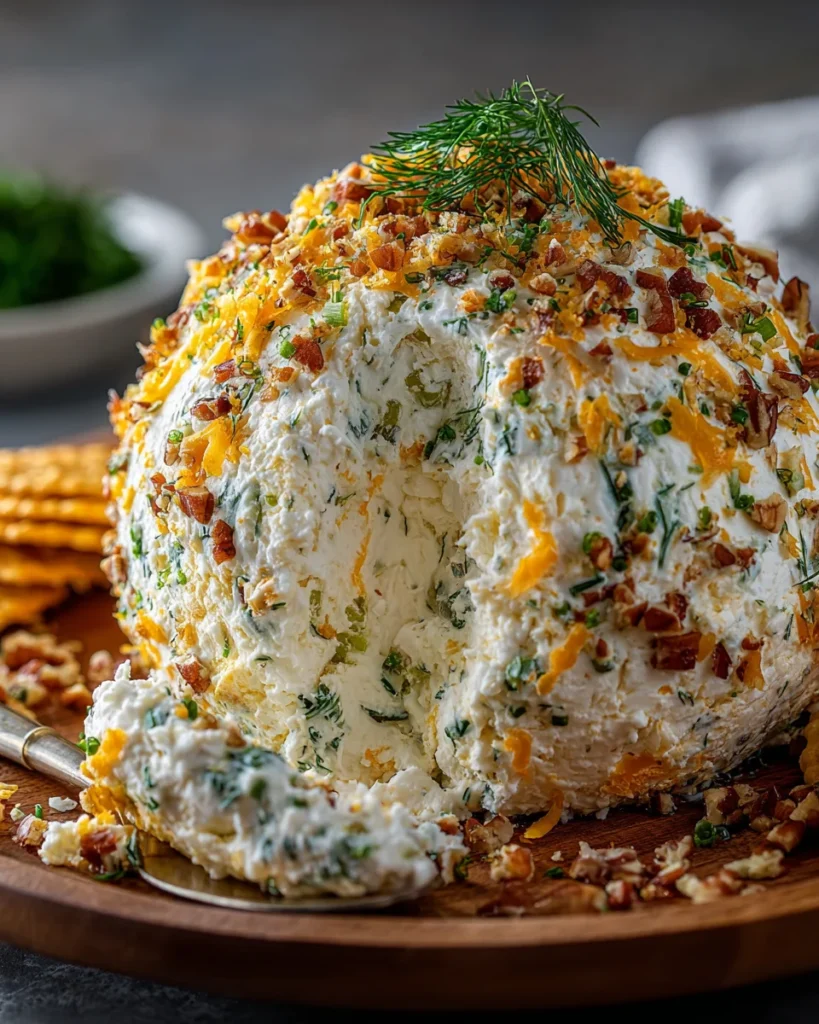 Pickle Fix Holiday Cheese Ball