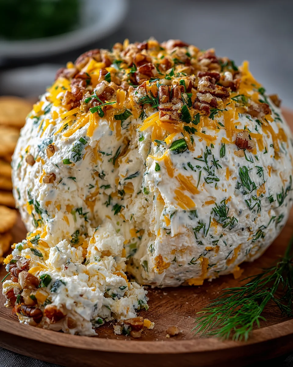 Pickle Fix Holiday Cheese Ball